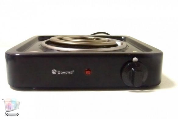 Портативна спіральна плита Domotec MS 5531 електрична одноконфоркова плитка