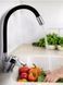 Гибкий кран для кухни и ванной 360&deg; Water Tap HA-181 &bull; Смеситель с силиконовой трубкой 47 см
