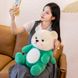 Плюшевый Мишка – Пришелец в кигуруми с капюшоном · Детская мягкая игрушка Медвежонок Глазастик, 40 см