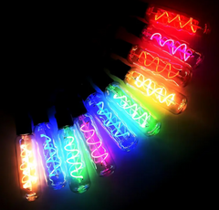LED-гирлянда SFK-48 с подовженными спиральными лампами ∙ Уличная гирлянда SFK-48 220V для декора