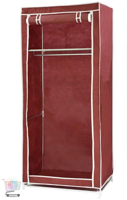 Складна тканинна шафа на одну секцію Storage Wardrobe 8964 Органайзер - гардероб для речей та взуття, 150х75х45 см