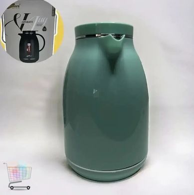 Термос – чайник Teapot jug 29150, 1.5 л · Туристичний термос – глечик зі скляною колбою з ергономічною ручкою