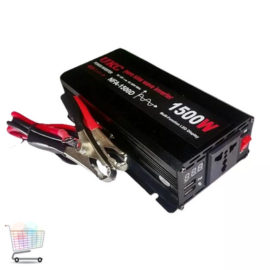 Перетворювач напруги 5 CORE 1500W 12V &bull; Автомобільний інвертор 5 CORE 1500W AC/DC 12V з вихідним сигналом sine для автономного живлення