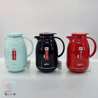 Термос – чайник Teapot jug 29150, 1.5 л · Туристический термос – кувшин со стеклянной колбой с эргономичной ручкой