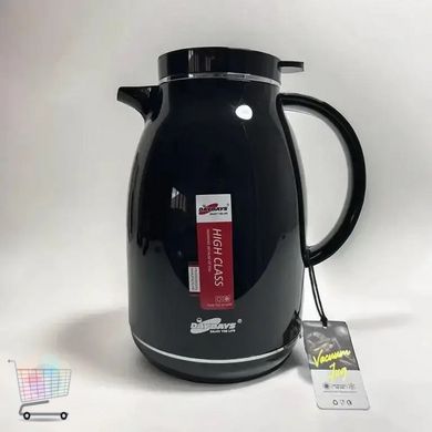 Термос – чайник Teapot jug 29150, 1.5 л · Туристический термос – кувшин со стеклянной колбой с эргономичной ручкой