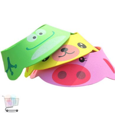 Детский защитный козырек – шапочка Baby Shower Cap для купания, мытья головы и стрижки ребенка · Регулируемый размер