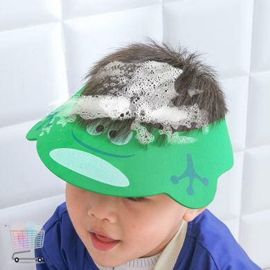 Дитячий захисний козирок – шапочка Baby Shower Cap для купання, миття голови та стрижки дитини · Регульований розмір