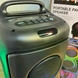 Портативная колонка для караоке TTD-2016 &bull; Беспроводная Bluetooth акустика Portable Party Speaker TTD-2016 с аккумулятором, микрофонным входом, USB, microSD и цветной LED-подсветкой