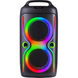 Портативная колонка для караоке TTD-2016 &bull; Беспроводная Bluetooth акустика Portable Party Speaker TTD-2016 с аккумулятором, микрофонным входом, USB, microSD и цветной LED-подсветкой