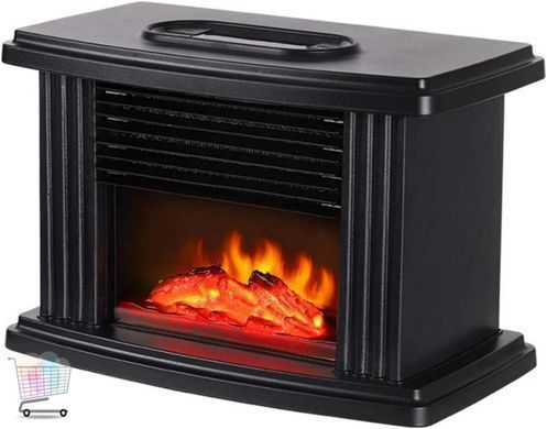 Компактный обогреватель Flame Heater с имитацией пламени для уюта дома ∙ Мобильный обогреватель с эффектом огня Flame Heater
