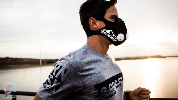 Тренировочная силовая дыхательная маска для бега и тренировок Elevation Training Mask 2.0 PR4