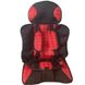 Детское бескаркасное автокресло 9-36 кг| Кресло автомобильное до 12 лет (красное) | Бустер PR3