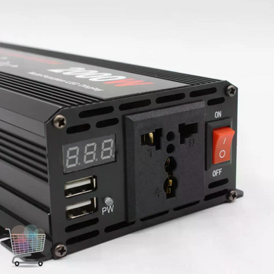 Инвертор 5 CORE 2000W 12V Pure Sine &bull; Преобразователь напряжения 5 CORE 2000W 12V-220V с чистой синусоидой для резервного питания
