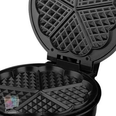 Вафельница 1000 Вт Hoffmans HM-3024 &bull; Компактная модель для кухни с индикатором готовности