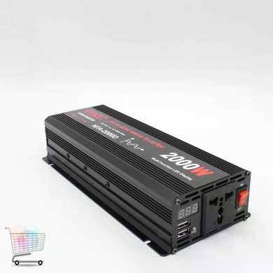 Инвертор 5 CORE 2000W 12V Pure Sine &bull; Преобразователь напряжения 5 CORE 2000W 12V-220V с чистой синусоидой для резервного питания