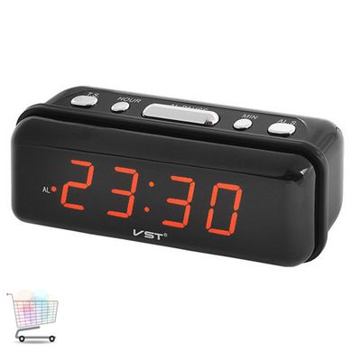 Электронные часы будильник настольные VST 738-1 с подсветкой CG10 PR2