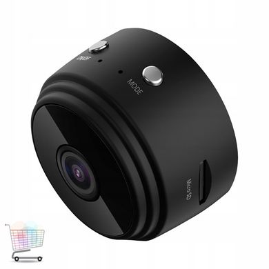 Беспроводная Wi-Fi мини видеокамера A9 с ночной съемкой, датчиком движения и  циклической записью видеонаблюдения FullHD 1080P
