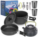 Металлическая посуда Camping Cooking 2 в 1 для походов рыбалки и кемпинга ∙ Универсальная посуда Camping Cooking для активного отдыха на природе