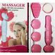 Массажер для лица Mini Massager, ручной массажер с насадками PR1