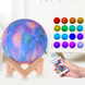 Сенсорный светильник &ndash; ночник Луна RGB Moon Light Magic 3D с пультом