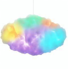 Музыкальный подвесной светильник DIY Cloud Atmosphere Light &bull; Подвесной ночник Облако с RGB подсветкой приложением и пультом