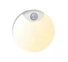 Автономный круглый LED-светильник AND HA-183 с датчиком движения &bull; Аккумуляторная подсветка на магнитном креплении для шкафа, коридора, лестницы и дома