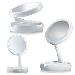 Складное зеркало для макияжа с Led подсветкой My FoldAway Mirror органайзер для аксессуаров