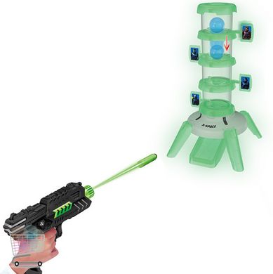 Интерактивная детская игра / Тир – башня Dark Wars Пистолет + мишень B3240G