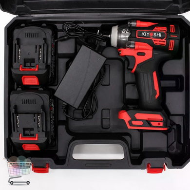 Аккумуляторный гайковерт MA752 24V с двумя батареями RED &bull; Электрический гайковерт MA752 для авто, гаража, мастерской, ремонта и работы с крепежом