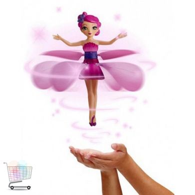 Інтерактивна іграшка / Літаюча фея Flying Fairy / Лялька для дівчаток з керуванням польотом від руки