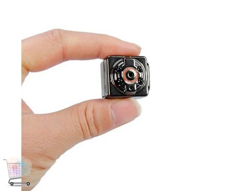Міні камера SQ8 з мікрофоном та датчиком руху на прищіпці ∙ Нічне бачення ∙ Кольоровий запис Full HD 1080P 12 Мп ∙ micro SD ∙ USB