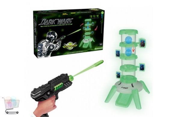 Інтерактивна дитяча гра / Тир - вежа Dark Wars Пістолет з цілями для прицільної стрілянини  B3240G