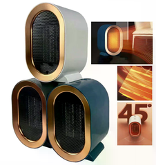 Міні-обігрівач AIR HEATER 1200W &bull; Керамічний настільний тепловентилятор для дому та офісу 220 В, 20 &times; 12 &times; 13 см