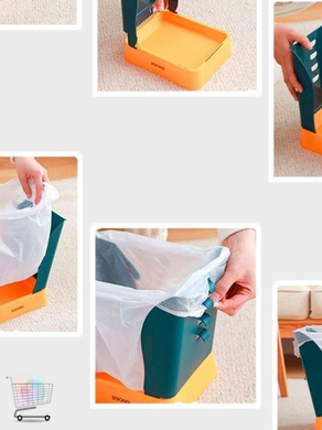 Складное ведро для мусора Корзина – держатель мусорных пакетов