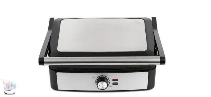 Гриль электрический Hoffmans HM-3018 2200 Вт &bull; Контактный гриль для дома с антипригарными панелями для быстрого приготовления еды