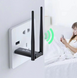 Портативный USB Wi-Fi повторитель 300 Мбит для устранения мертвых зон ∙ USB Wi-Fi репитер с внешними антеннами 300 Мбит