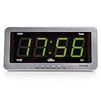 Часы CX 2159 green, Электронные настольные часы, Звуковые часы, Настольные часы, Часы от прикуривателя CG10