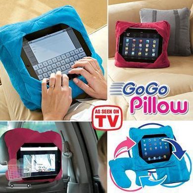 Подушка Go Go Pillow дорожная с держателем для планшета 3 в 1