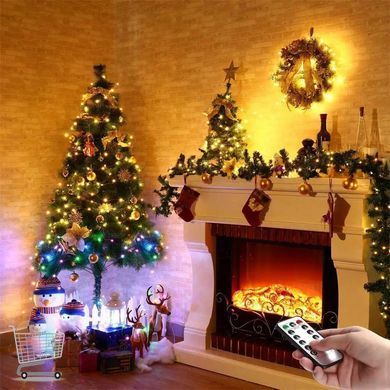 Светодиодная гирлянда на медной проволоке 50м 500LED USB тёплый свет ∙ Гирлянда 500LED USB 77-20 &mdash; тёплый свет