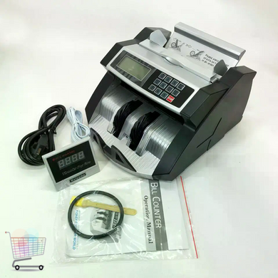Счётчик банкнот Bill Counter 2040v UV/MG &bull; Настольная машинка для пересчёта денег, проверки купюр и фасовки наличных