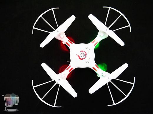 Летающий дрон QY66-X05 /  Квадрокоптер c WiFi камерой на пульте управления