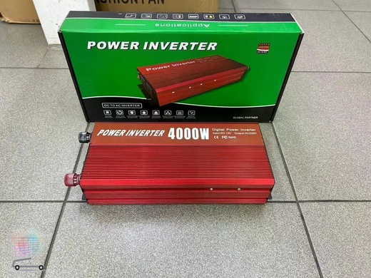 Перетворювач 5 CORE UN-3060 4000W 12V &bull; Автомобільний інвертор 5 CORE UN-3060 12V-220V 1700 Вт для резервного живлення
