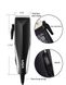 Профессиональная машинка для стрижки волос от сети VGR V-033 USB Pro, 9 Вт с насадками 3-12 мм и ножницами в комплекте
