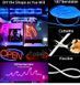 Неоновая RGB лента LED Neon Strip Светодиодная подсветка с управлением от телефона