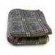 Серая электропростынь Electric Blanket 150&times;120 см в клетку 86 Вт с терморегулятором &bull; Простынь с электроподогревом Electric Blanket 150&times;120 см 220 В для прогрева кровати