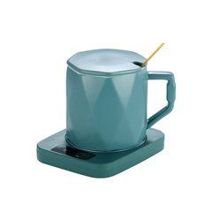 Портативна підставка з підігрівом для чашки Теплий килимок з постійною температурою 55° для підігріву чаю, кави, дитячого харчування