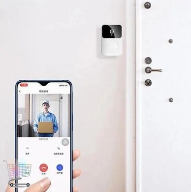 Домофон с камерой и датчиком движения Doorbell X9 · Умный дверной видеодомофон с Wi-Fi камерой с функцией видеозаписи