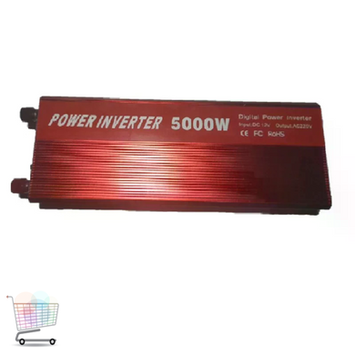 Перетворювач 5 CORE UN-3061 5000W 12V &bull; Автомобільний інвертор 5 CORE UN-3061 12V-220V 2200 Вт з USB для автономного живлення