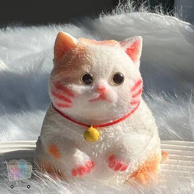 Таба Сквиш Котик Мягкая силиконовая игрушка Кошка Taba антистресс