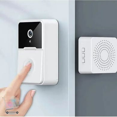 Домофон з камерою та датчиком руху Doorbell X9 · Розумний дверний відеодомофон з Wi-Fi камерою з функцією відеозапису